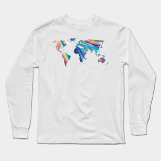 Holographic World Long Sleeve T-Shirt